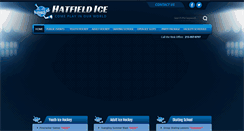 Desktop Screenshot of hatfieldice.com